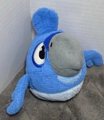 Angry Birds Rio Plush Blue Bird Macaw 5.5”Stuffed Toy 2011 Rare HTF - Image 1 of 4