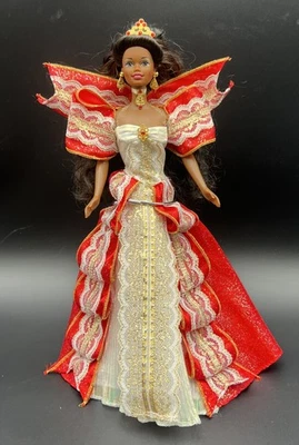 Barbie negra afroamericana Happy Holidays edición especial 1997 sin caja Foto 1 de 4