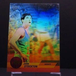 John Stockton HOF 1992-93 Upper Deck Award Winners Holograms #AW8 - Picture 1 of 2