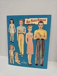 Vintage Queen Holden alle Größen Puppen Papier Puppen Buch ungeschnitten - Bild 1 von 12
