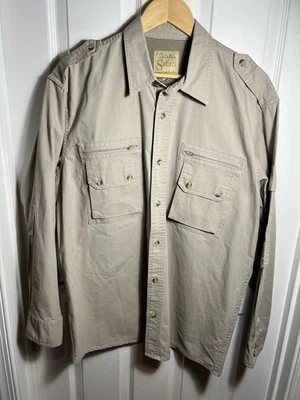 Cabela’s Safari Series Men’s M Long Sleeve Button Down Hunting Hiking Bush Shirt - Image 1 of 4