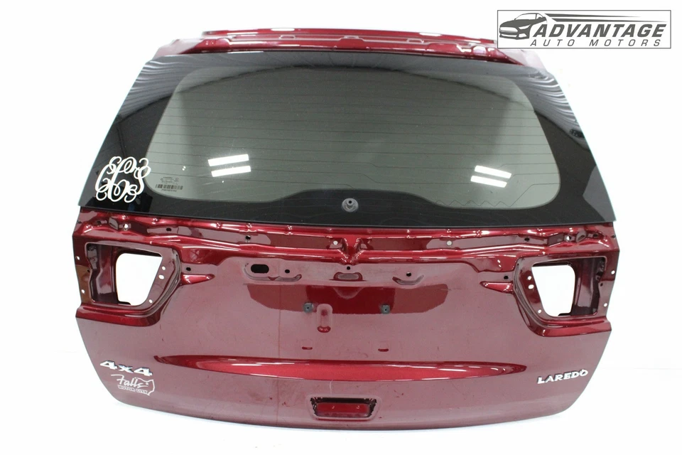 2014-2021 JEEP GRAND CHEROKEE PORTA TRASEIRA PORTA ELEVATÓRIA TAMPA TRASEIRA COM VIDRO FABRICANTE DE EQUIPAMENTO ORIGINAL - Imagem 1 de 4