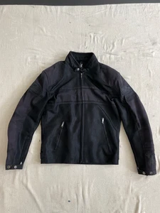Helston's Black 71 Mesh Motorcycle Jacket M inc. back shoulder elbow armour - Picture 1 of 15