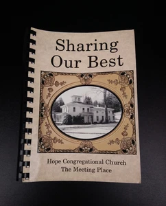 VTG 2001 Sharing Our Best Hope Congregational Church Cookbook Afton New York - Picture 1 of 15