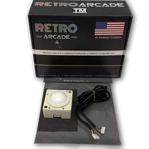 Track Ball 2 inch Arcade Game Trackball for Jamma 60-IN-1 Jamma iCade PCB board - Picture 1 of 2