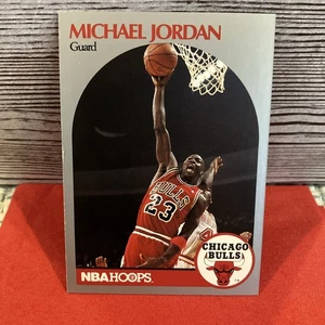 1990-91 NBA Hoops Michael Jordan #65 Basketball Card Bulls HOF - Bild 1 von 2