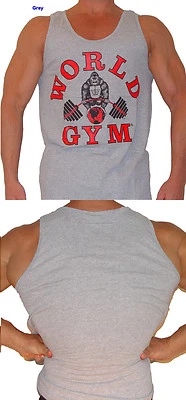 World Gym Athletic Workout Gym Tank Top - W320 - Image 1 of 2