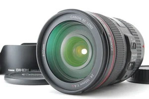 ⭐️MINT w/ Hood⭐️ Canon EF 24-105mm f/4 L IS USM AF Zoom Lens From JAPAN - Picture 1 of 10