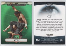 2010 Topps Platinum WWE Green /499 JTG #20