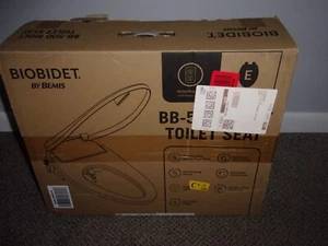 Bemis BioBidet  BB500 Low Profile Heated Bidet Toilet Seat, Elongated White - Picture 1 of 10