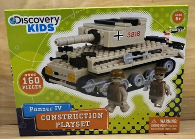 Panzer IV Juego de Construcción Discovery Kids 160 Piezas Nuevo en Caja Juguete de Construcción Foto 1 de 2