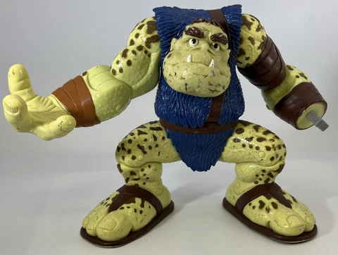 Vintage 1998 HASBRO Small Soldiers SLAMFIST Figure Toy Missing Boulder & Weapon Cover