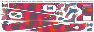 Aviattic Decals 1/32 HALBERSTADT CL.II STIPPLE CAMO 5 FARBEN UNTEN AUF ROTEM LACK - Bild 1 von 1