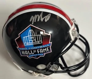 MIKE SINGLETARY SIGNED AUTO HALL OF FAME MINI HELMET BECKETT CHICAGO BEARS 745 - Picture 1 of 4