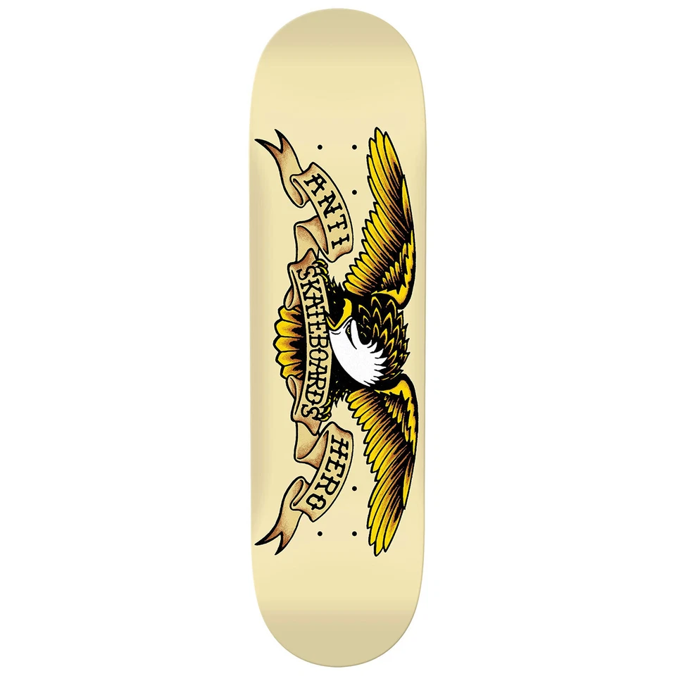 Tabla de skate Anti Hero Classic Eagle Cream 8,62' NUEVA EN ENCOGIMIENTO Foto 1 de 1