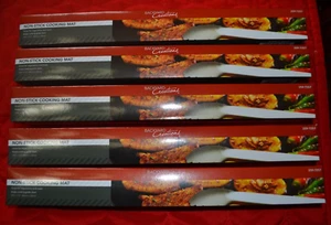 5 x Non-Stick Cooking Mat BBQ Grill 13" X 15-3/4" - up to 400 degrees - Picture 1 of 3