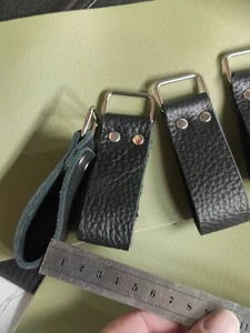 Harley X4 Belt Loop. For suspenders/Braces Leather 407 # - Picture 1 of 11
