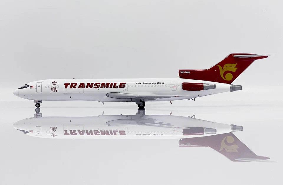 Jcwings Transmile Air Services B727-200F (Adv) (9M-TGM) 1/200 LH2439 - Immagine 1 di 1
