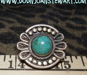 TÜRKIS SILBER RING 6 alt - Bild 1 von 5