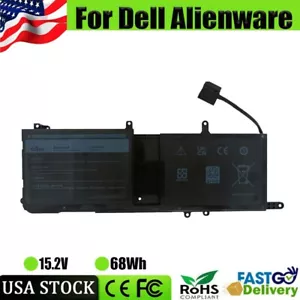 44T2R 68WH BATTERY FOR DELL ALIENWARE 15 17 R3 R4 R5 HF25D 546FF 9NJM1 MG2YH NEW - Picture 1 of 9