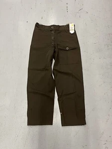 Vintage Emporio Armani Trousers Mens 40 90s Military Pant WW2 Style Georgio - Picture 1 of 10