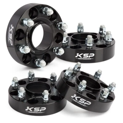 Espaciadores de rueda KSP 4 piezas 6X5,5 1,5" para Chevy Silverado GMC Sierra 1500 1999-2024 Foto 1 de 4
