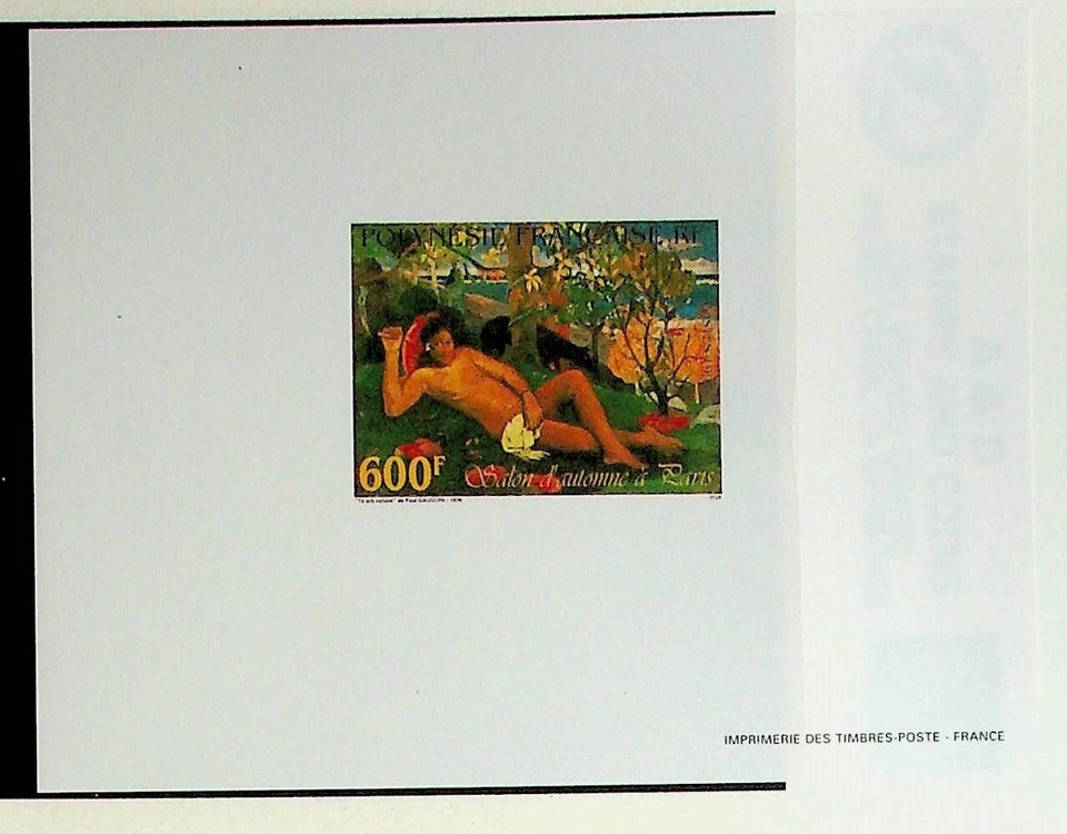 FRENCH POLYNESIA Sc 727 NH ISSUE OF 1997 - PROOF - ART - Image 1 of 1