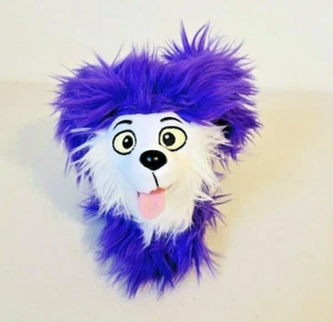 Disney Jr. Vampirina Purple Blue White WOLFIE DOG Stuffed Animal Plush 6" - Picture 1 of 5