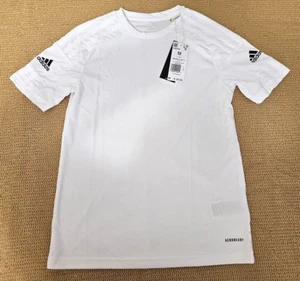 Adidas Squadra 21 Jersey Football | Soccer White Boys ( M ) GN5740 - Picture 1 of 7