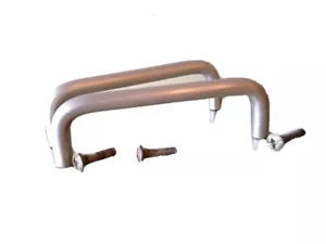 Schubladengriffe aus gebürstetem Edelstahl. 3 5/8" Loch zu Loch 2er Set - Bild 1 von 12