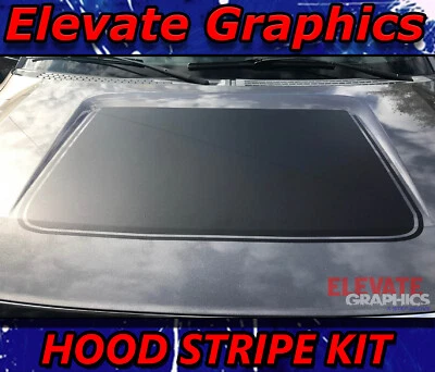 For 2009-2014 Ford F-150 Stripes Hood Stripe 5 Options Decals 3M Vinyl Graphics - Изображение 1 из 4