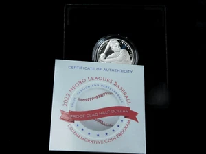 2022 Negro League Baseball Commemorative Clad Half Dollar in OGP - Picture 1 of 4