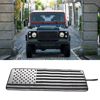 Sun Shade Windshield Window Sunshade Cover For Land Rover Defender L316 2004-18 - image 1 of 4