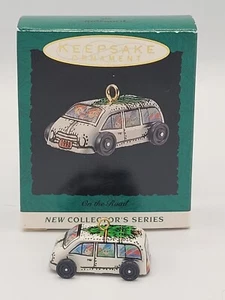 Hallmark Keepsake Miniature Christmas Ornament - On the Road - 1993 - MIB - Picture 1 of 8
