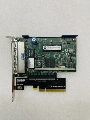 HP 4-Port RJ45 684208-B21 634025-001 Ethernet 1Gb 331FLR & PCIe X8 Riser card - Image 1 of 4
