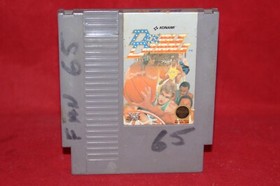 Cartucho de juego aut&eacute;ntico Double Dribble Basketball (Nintendo NES, 1987)