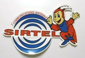 Promotional Stickers Sirtel Communications Antenna CB Radio Antenna Radio 80er - Picture 1 of 1