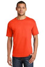 Hanes 5180 Beefy T Adult Short-sleeve T-shirt Size XL Orange