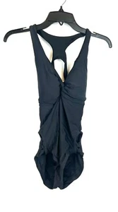 Traje de baño Prana Rhette negro de una pieza para mujer talla pequeña - Imagen 1 de 3