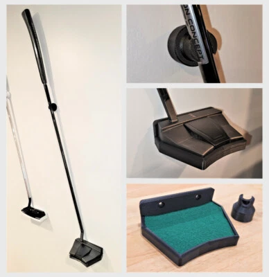 Wall Display for Scotty Cameron Phantom X 9 or 9.5 Putters  -Wall Mount, Holder  - Image 1 of 4