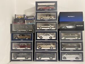 Mercedes Benz 1:18 and 1:43  unopened Diecast collection