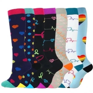 Compression Socks Stockings Womens Mens Knee High Medical 20-30 mmHG S/M - L/XL - Picture 1 of 23