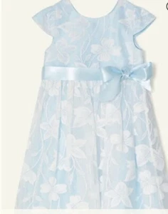 Monsoon blue lace dress 2-3 Years Old - Picture 1 of 4