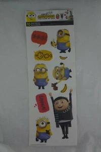 MINIONS THE RISE OF GRU wall stickers , 10 Wall Decals Autocollants New - Picture 1 of 1
