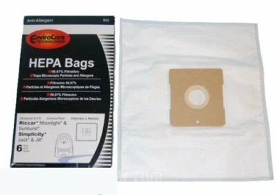 EnviroCare Replacement HEPA Filtration Vacuum Cleaner Dust Bags made to fit R... - Image 1 of 3
