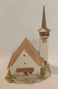 13.24 G Herpa E437 Dorfkirche Kapelle Spur N? Modelleisenbahn 1:160? Modellhaus - Picture 1 of 6