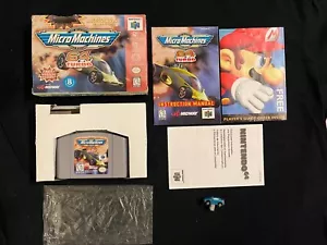 Micro Machines 64 Turbo -Car Variant- (Nintendo 64) Box Manual Complete CIB N64 - Picture 1 of 17