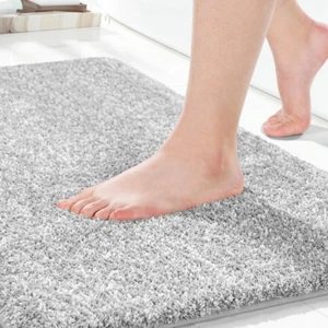 Bathroom Rugs Mat, Extra Soft Comfortable Bath Rugs, Non-Slip, Water Absorbent a - Picture 1 of 5
