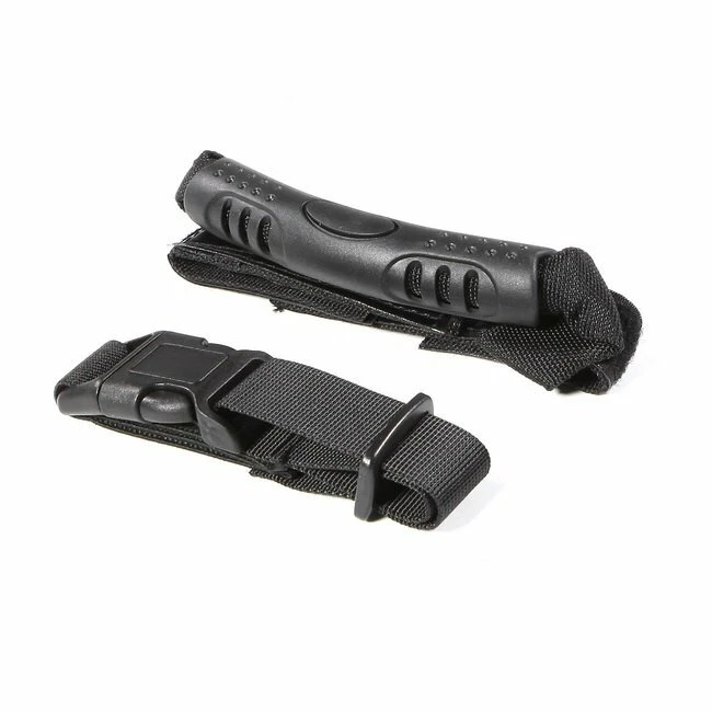 Correa universal hebilla mango de goma empuñadura ajustable de transporte para trípode Foto 1 de 4