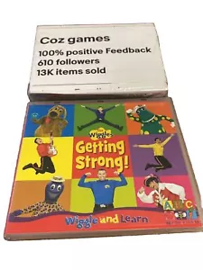 The Wiggles Getting Strong Wiggle And Learn Cd Original Cast Members 33 Songs - Picture 1 of 4
